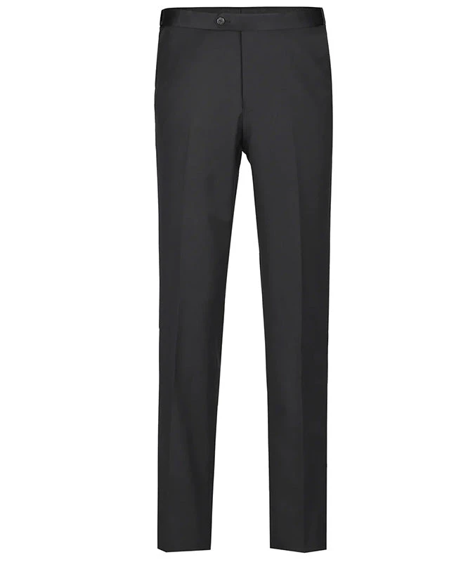 Classic Regular Fit 2 Piece Black Dress Tuxedo Peak Lapel - Image 2