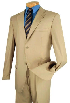 (38L) Nola Collection - Regular Fit 2 Piece In Beige