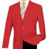 Men's Red Regular Fit Everyday Blazer